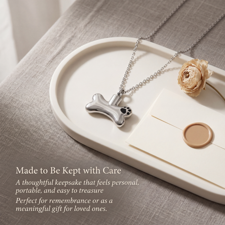 How to Choose a Pet Memorial Necklace for Fur or Ashes